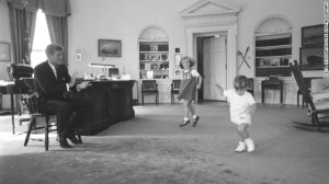 JFK and his children