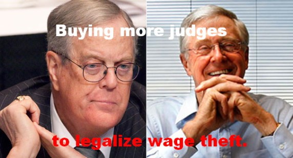 Koch Brothers and judges