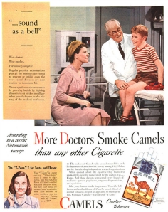 Gates and Camel cigarettes